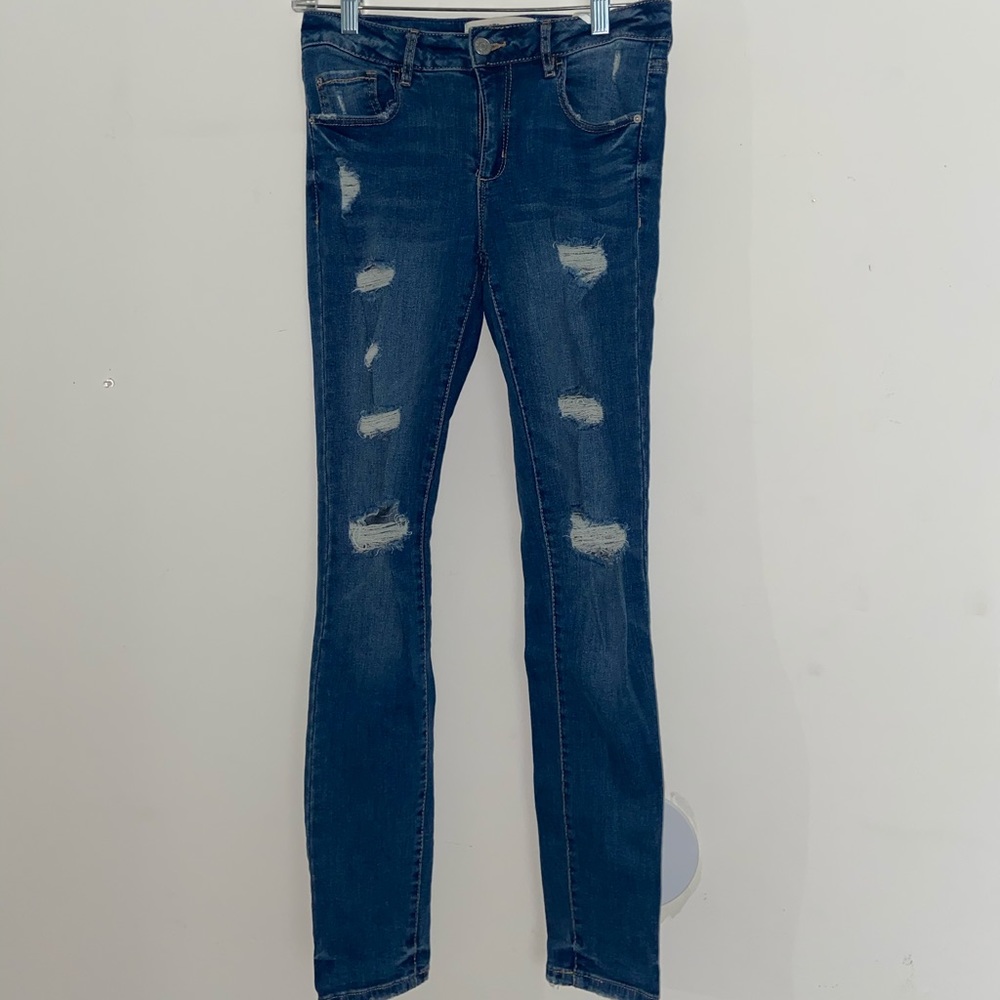 high-waisted garage jeans!